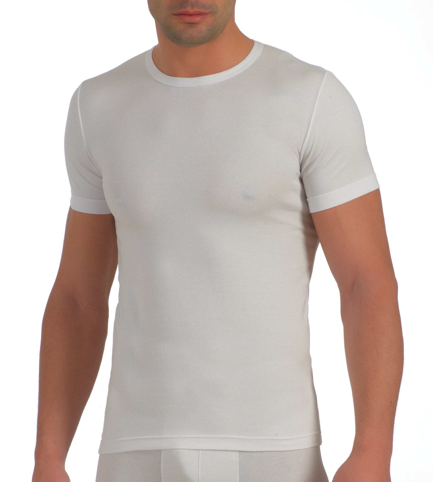 T-Shirt 2 pezzi Cotone Bielastico Girocollo - TuEmme