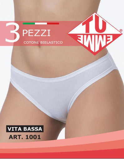 Slip Vita Bassa 1001 6 pezzi - TuEmme