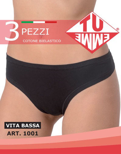 Slip Vita Bassa 1001 6 pezzi - TuEmme