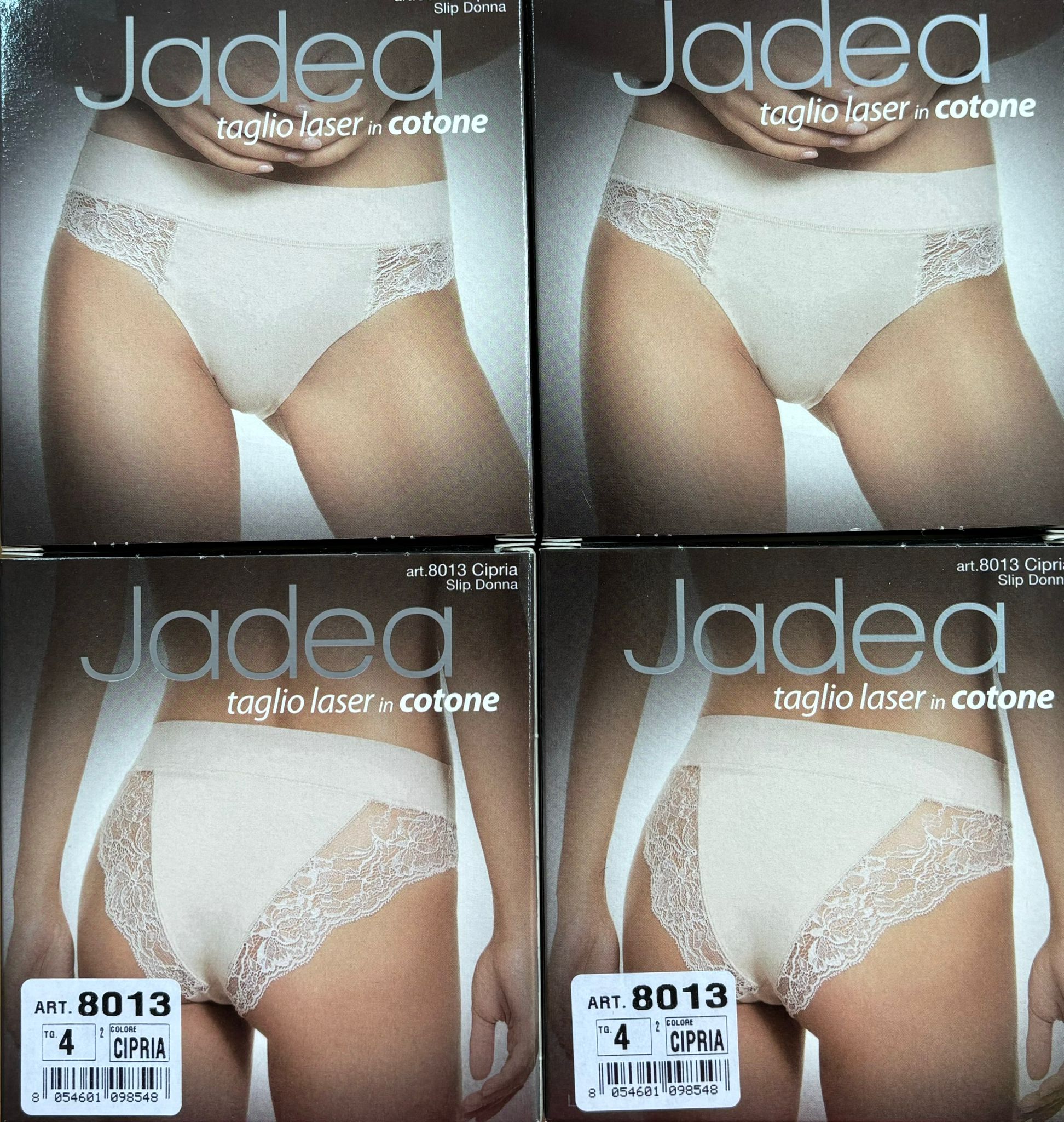 Slip Taglio Laser Pizzo 3 Pezzi 8013 - Jadea