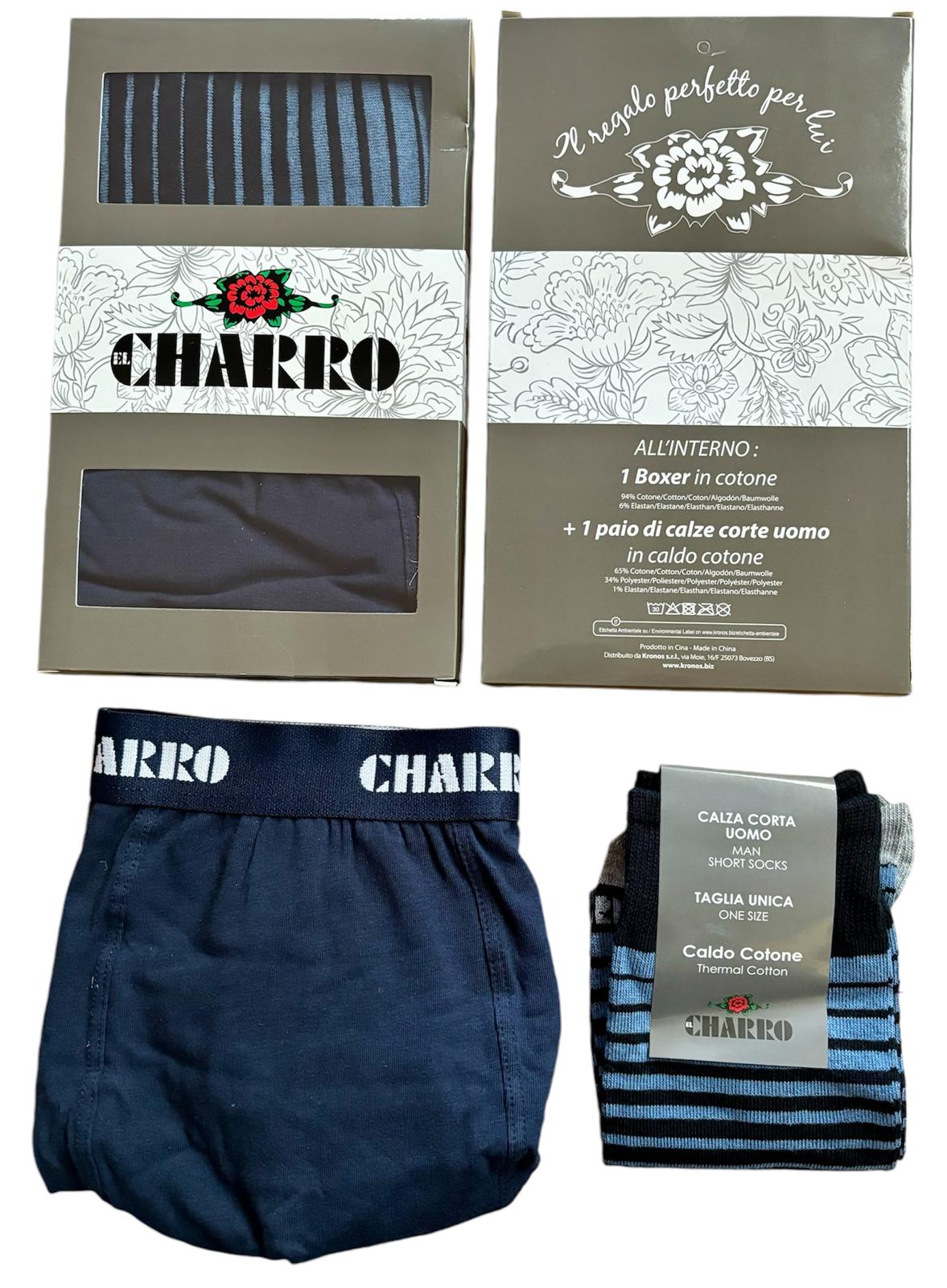 Kit Surprise Boxer + Calza Cotone Caldo - El Charro